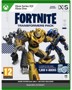 Fortnite Transformers Pack - Код в кутия (Xbox One/Series X|S)